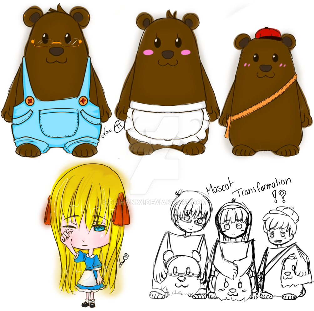 Clip Transparent 3 Bears Clipart - Three Bears Png (1024x1003), Png Download