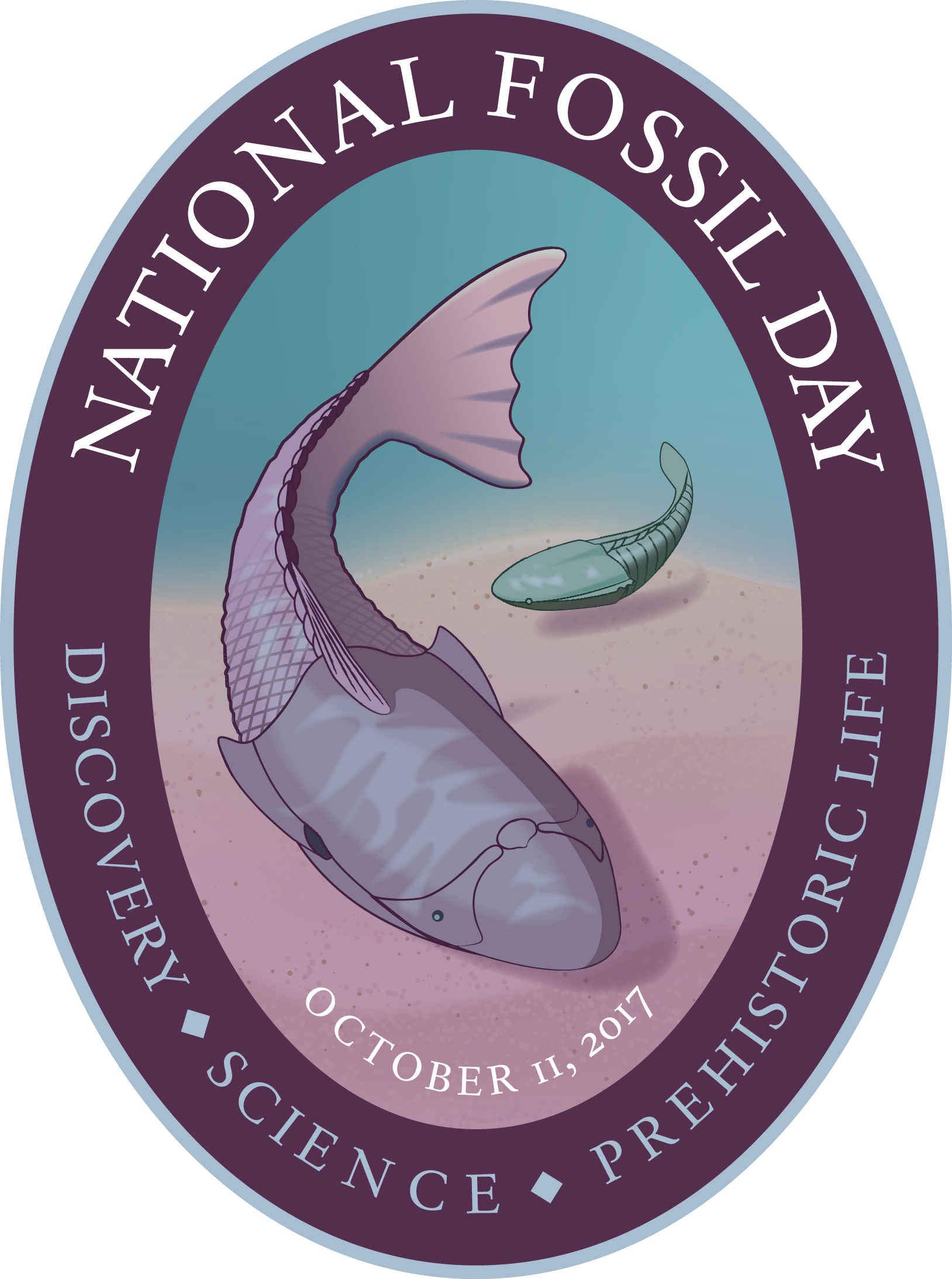 File - National Fossil Day 2017 (1628x2186), Png Download
