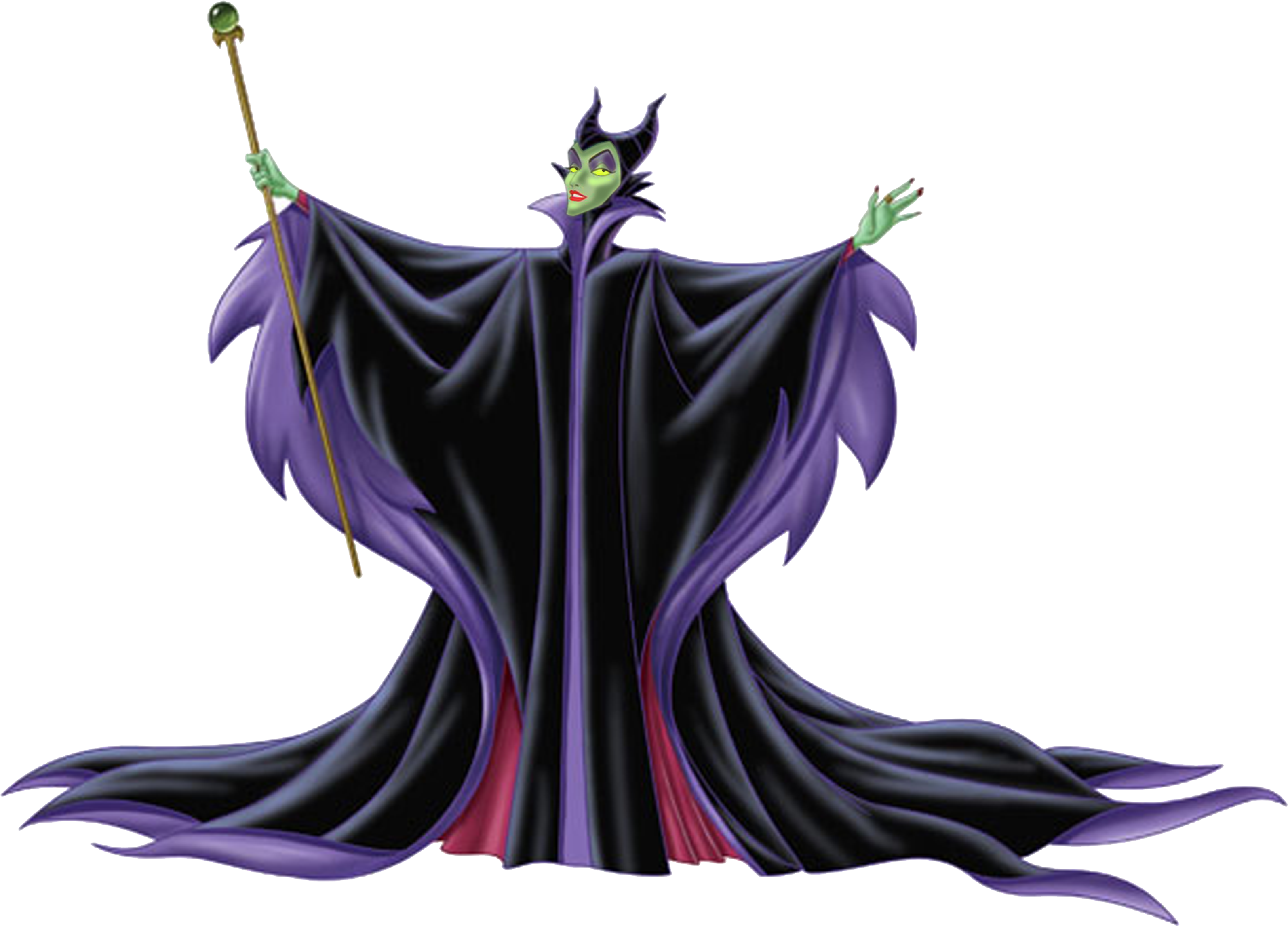 Classic Disney Villains Download (3222x2322), Png Download