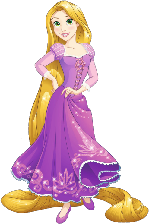 Nuevo Artwork/png En Hd De Rapunzel - Disney Princess Rapunzel (499x750), Png Download
