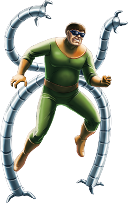 Doctor Octopus (412x650), Png Download