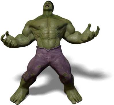 Hulk (600x514), Png Download