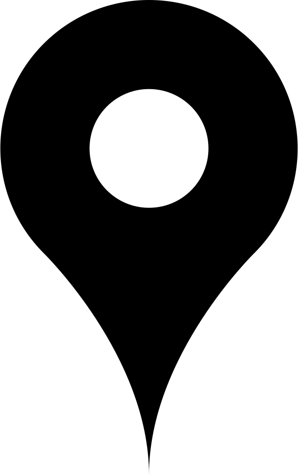 Map Pin Fill Pin Location Comments - Icon Location Vector (614x980), Png Download