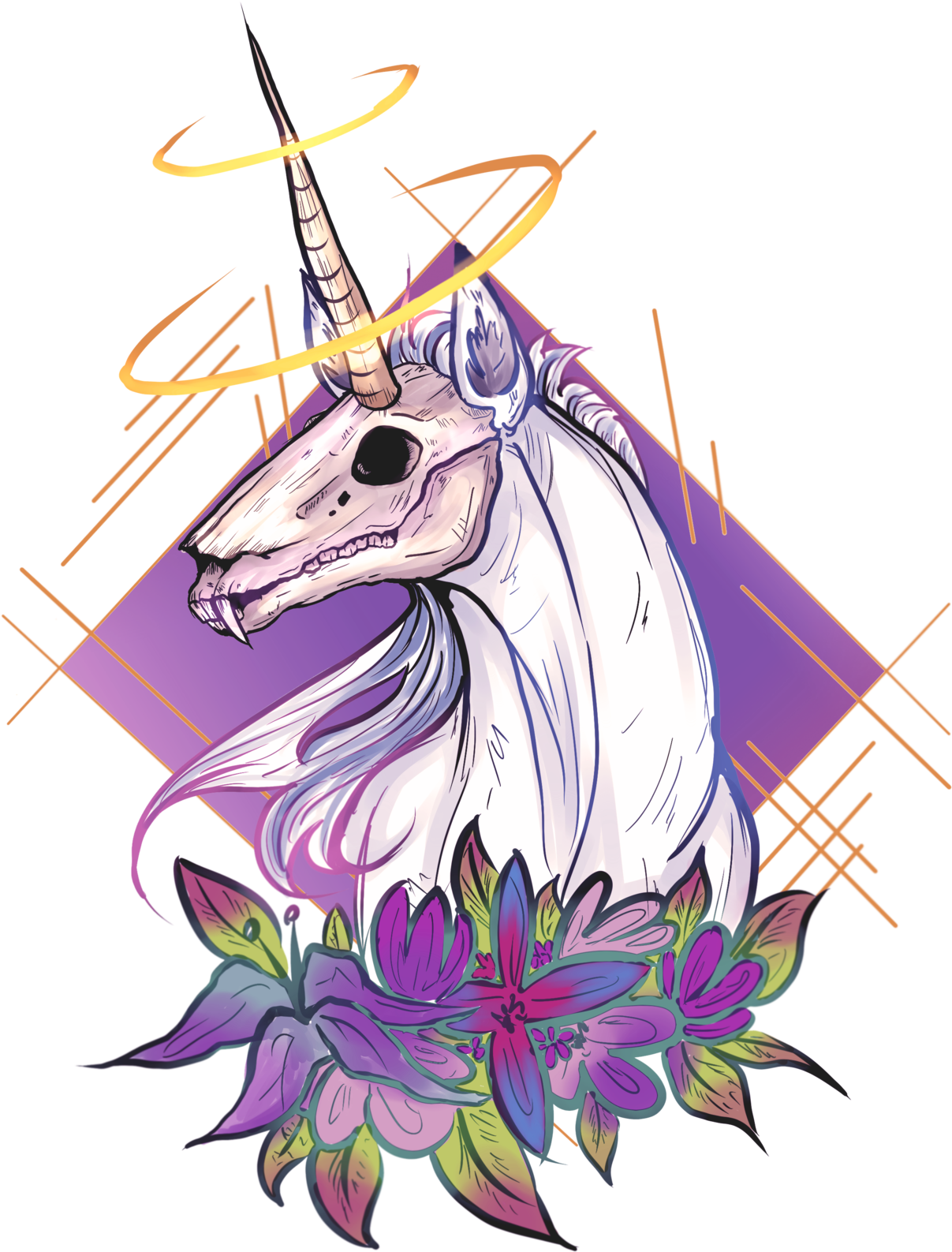 “cute” Unicorn - Unicorn (1280x1811), Png Download