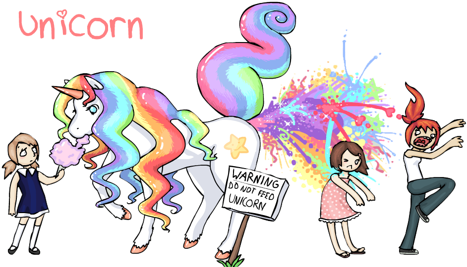 Picture - Dont Feed The Unicorn (952x550), Png Download