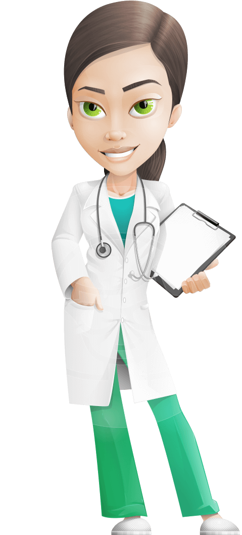 Graphic Library Library Medic Girl Cartoon Julia The - Opt-in Email (691x1060), Png Download