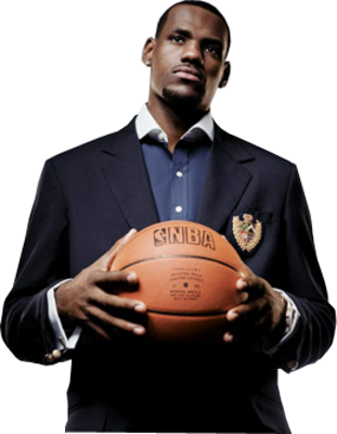 Lebron James And Charles Barkley (311x400), Png Download