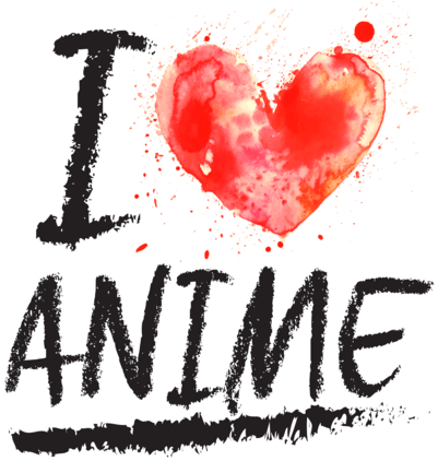 Love The Anime (500x500), Png Download