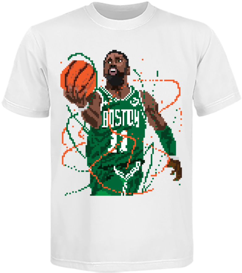 Kyrie Irving - My Hero Academia Shirt (900x1200), Png Download