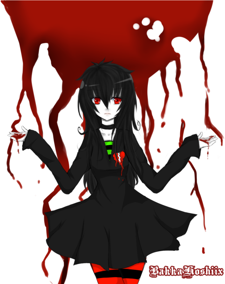Clipart Free Download By Bakkahoshiix On Deviantart - Bleeding Heart Anime (861x927), Png Download