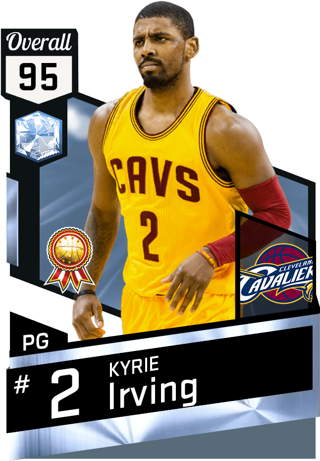 Kyrie Irving - Nba 2k17 Card Generator (651x941), Png Download