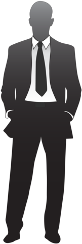Businessman Walking Png Download - Business Silhouette Man Png (500x500), Png Download