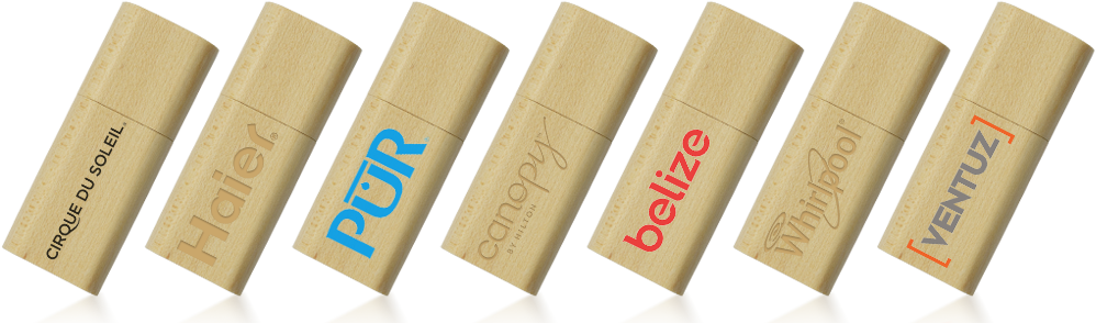 Wooden Stick Usb Memory Sticks - Usb Flash Drive (998x294), Png Download
