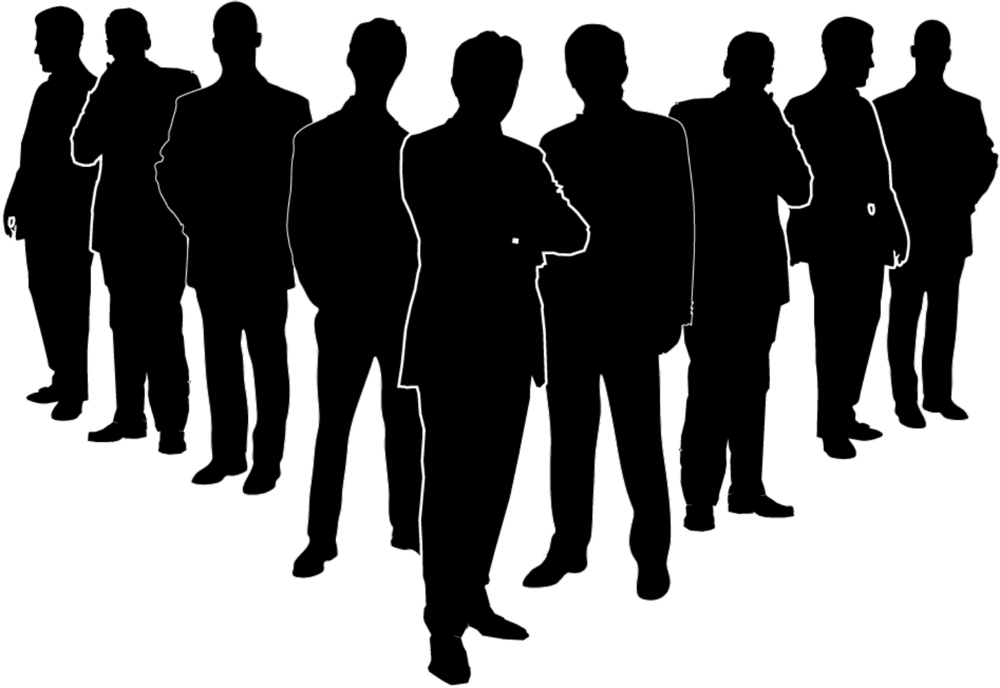 Business Person Silhouette Png - Business Professional Graphics (1452x1000), Png Download