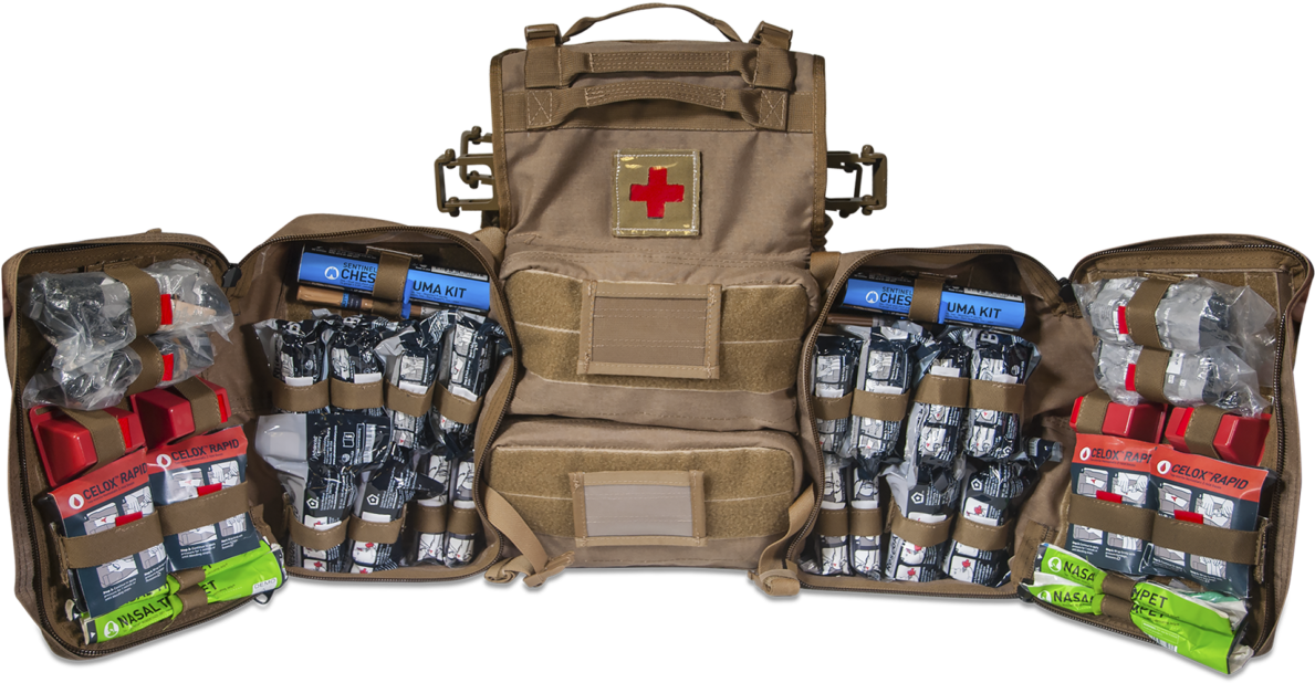 Mojo® Vehicle Medical Bag - Combat Medic Bag (1200x803), Png Download