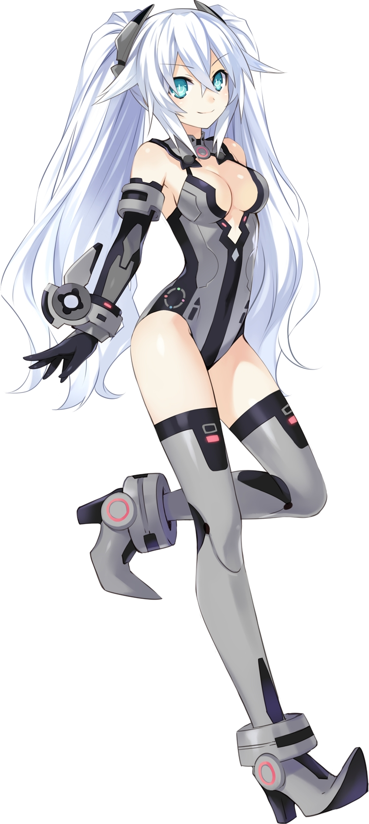 Black Heart Hyperdimension Neptunia - Hyperdevotion Noire - Goddess Black Heart (psvita) (759x1692), Png Download