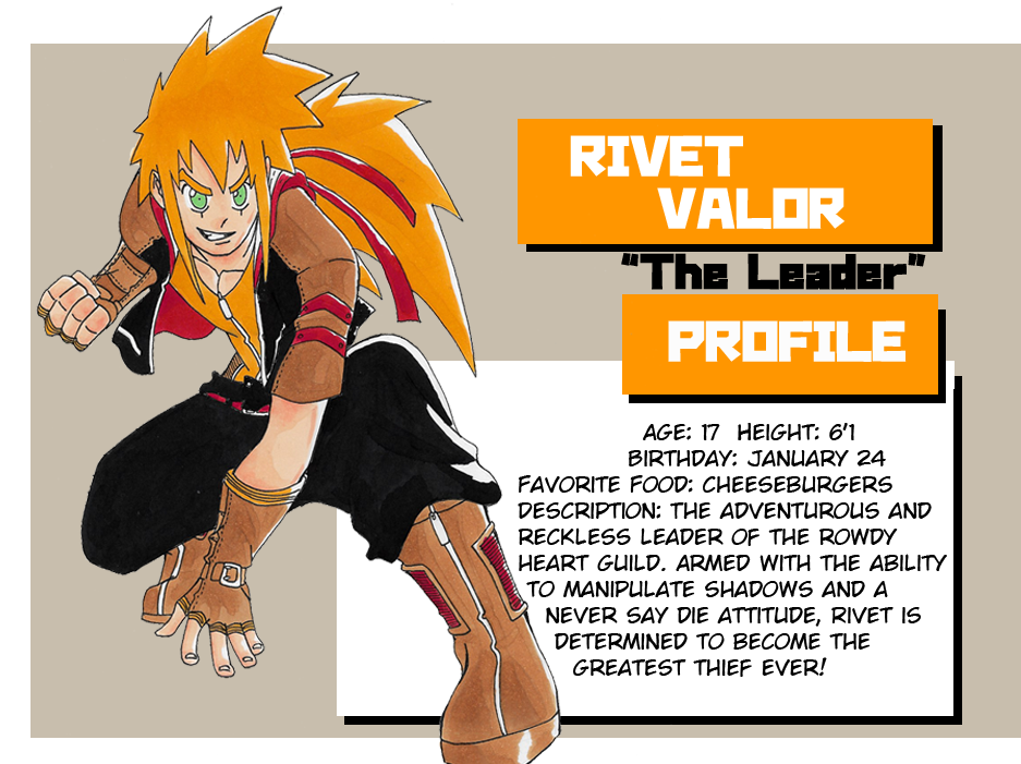 Rivet Profile - Cartoon (1000x700), Png Download