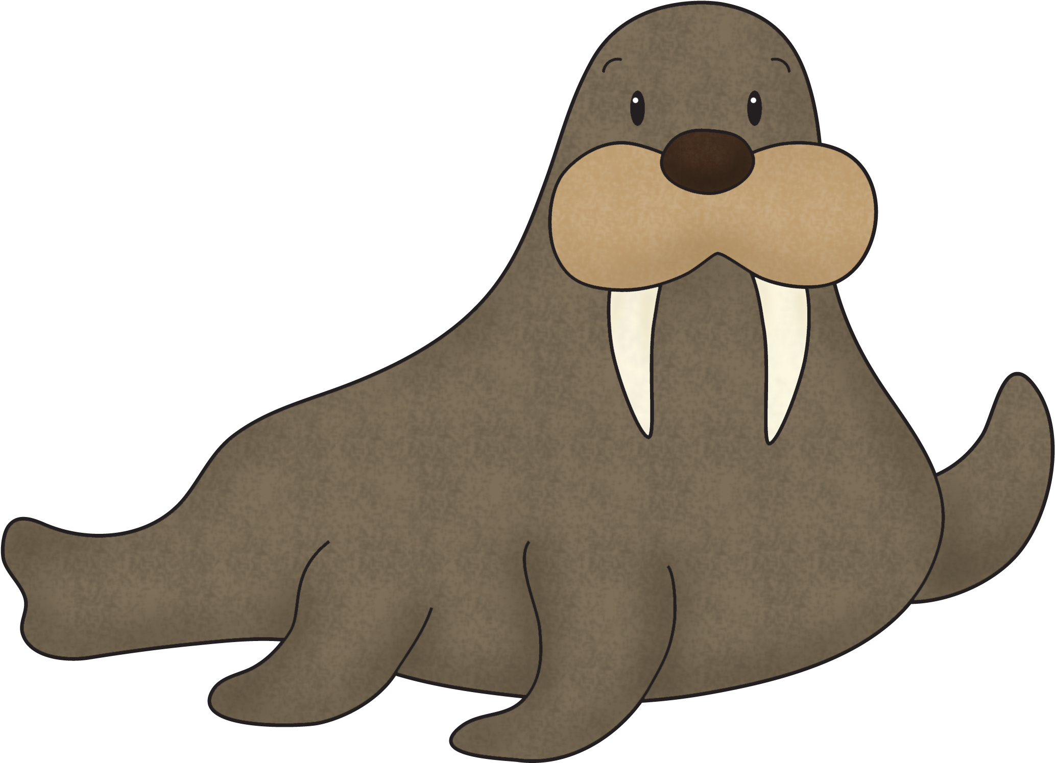 Walrus Png Free Download - Walrus Png (2127x1550), Png Download