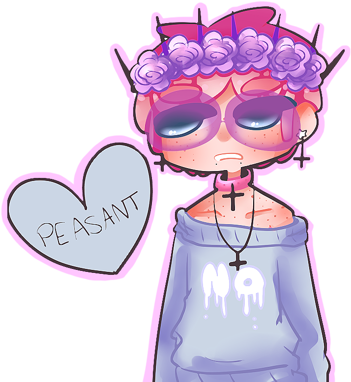Anime Boy Clipart Goth - Pastel Goth 2p England (800x800), Png Download