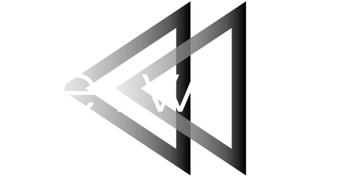 Rewind Logo 2 White Final Logos (1000x563), Png Download