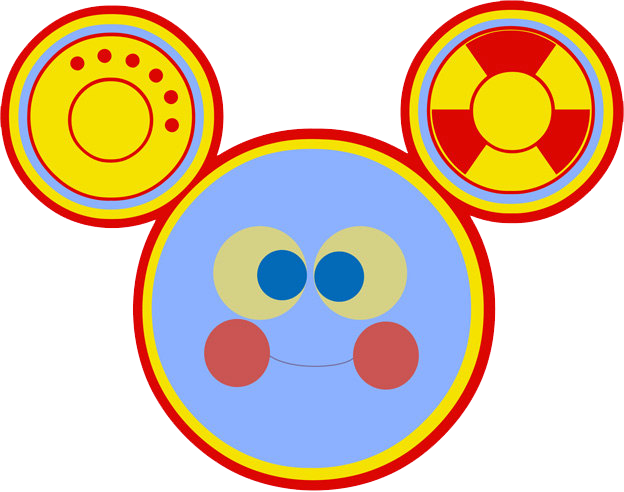 Clubhouse Mickey Head, Toodles Face - Toodles Mickey Mouse Clubhouse Png (624x492), Png Download