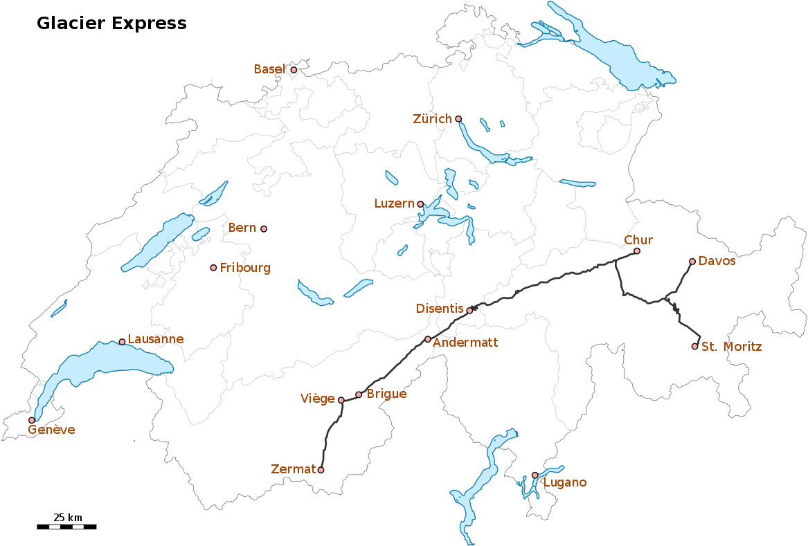 Glacier Express (1200x824), Png Download