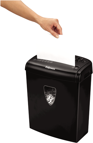 H 7c Cross Cut Shredder Press Enter To Zoom In And - Fellowes Powershred H-8cd Shredder (332x500), Png Download