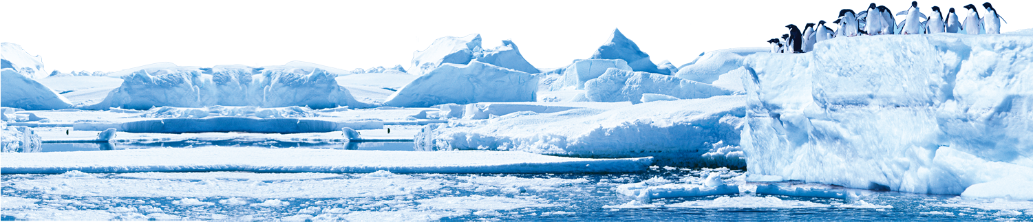 Antarctic Glacier Iceberg - Glacier Transparent (1500x507), Png Download