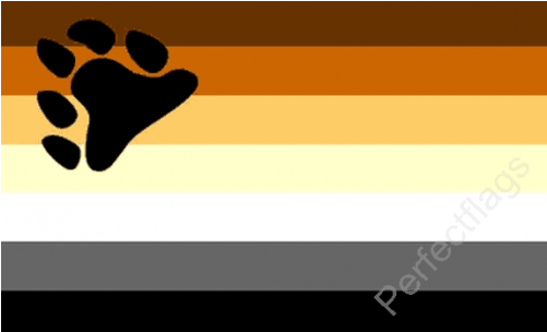 Gay Pride Bear Flag - Lgbt Flag Banner Minecraft (500x500), Png Download