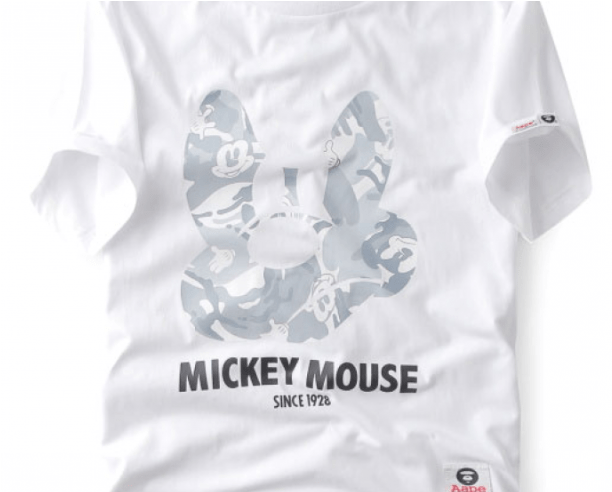 Mickey Face T Shirt - Mickey Mouse (800x491), Png Download