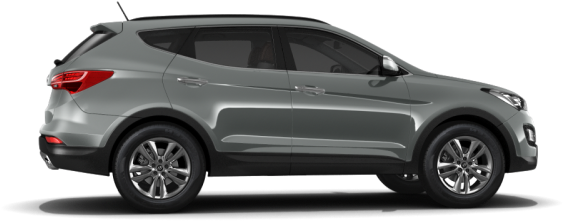 Dm640 Glacier 19 - Hyundai Santa Fe (640x289), Png Download