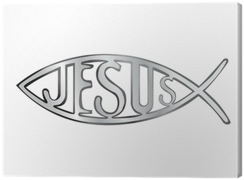 Silver Christian Fish Symbol - Ichthys (400x400), Png Download