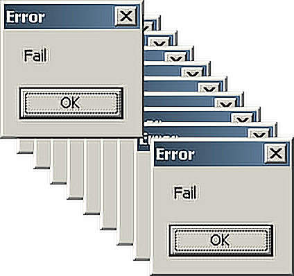 Windows Error Gif (424x398), Png Download