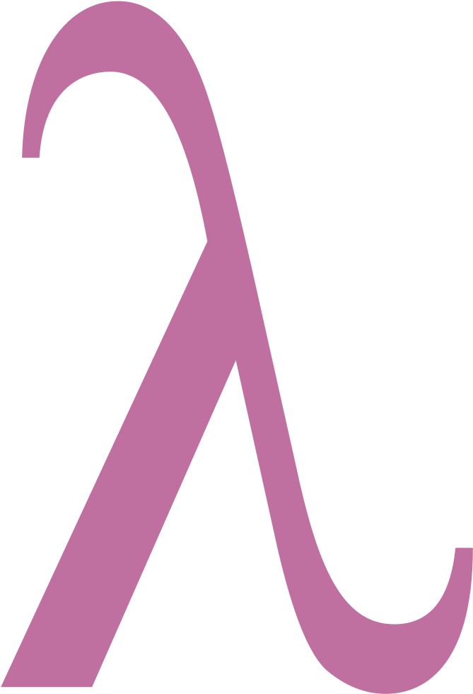 Vector Unity Rainbow Clip Art Black And White Library - Lambda Lgbt (751x1024), Png Download