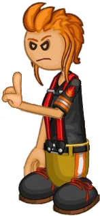 Fail - Papa Louie Ember Tony (380x344), Png Download