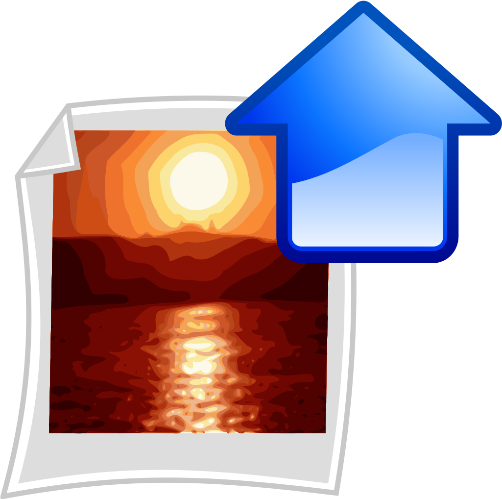 File - Icon - Upload Photo - Svg - Upload Icon (1024x1024), Png Download