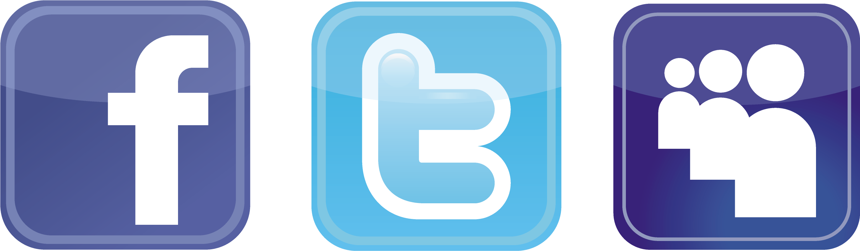 Facebook Twitter Logo Clipart Best Qwbnmj Clipart - Facebook And Twitter Logos Png (3323x1668), Png Download