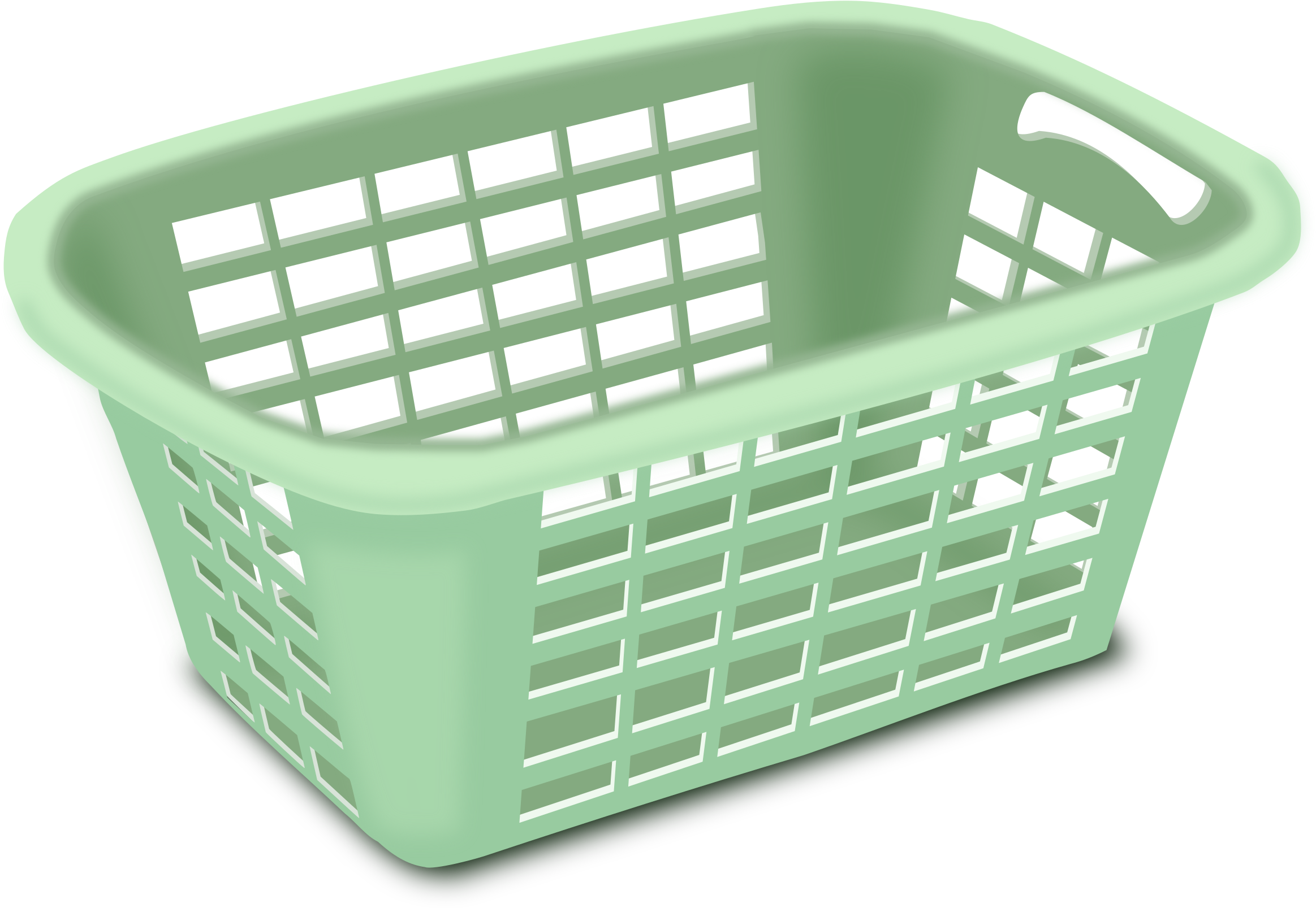 This Free Icons Png Design Of Plastic Laundry Basket (2400x1800), Png Download
