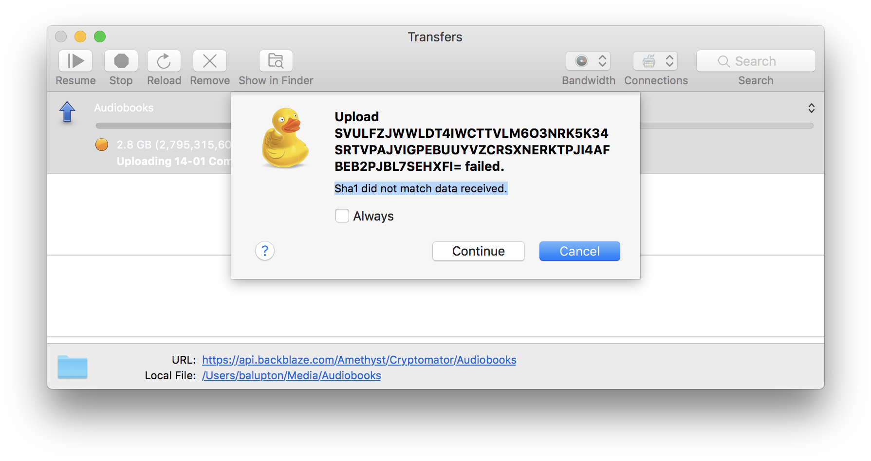 Cyberduck (1820x970), Png Download