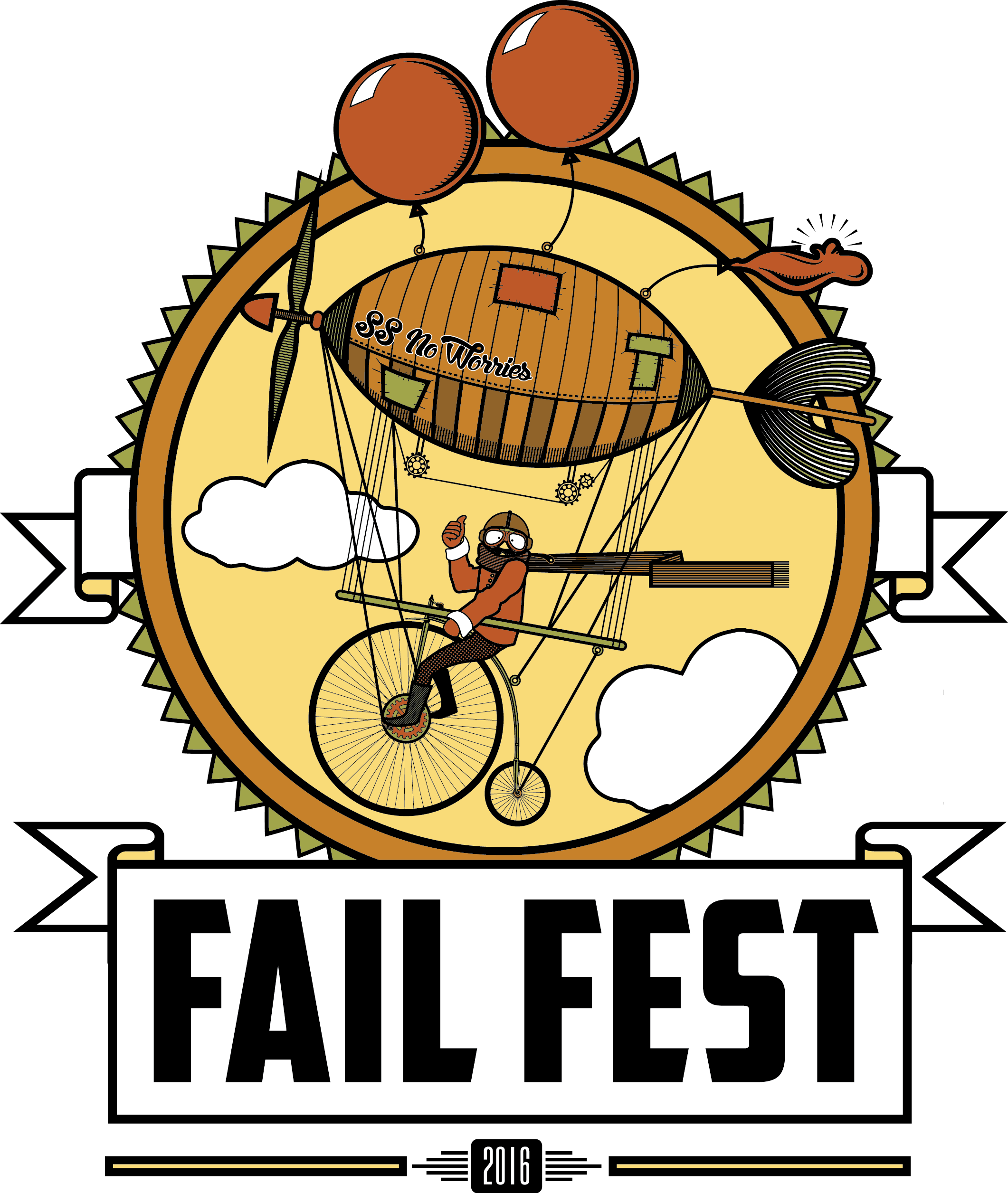 Fail Fest Full Color - Indiana (2122x2512), Png Download