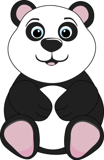 Jpg Library Library Bear Constant Success Pinterest - Clipart Panda Bear (331x509), Png Download