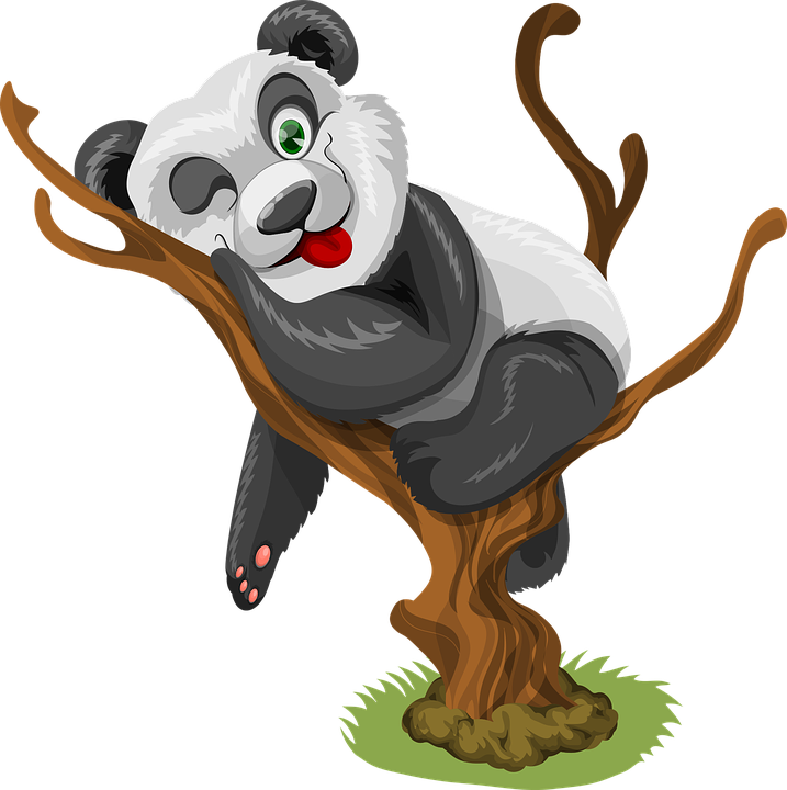 Panda, Little Panda, Baby Panda, Baby, Little, Cute - Giant Panda (717x720), Png Download