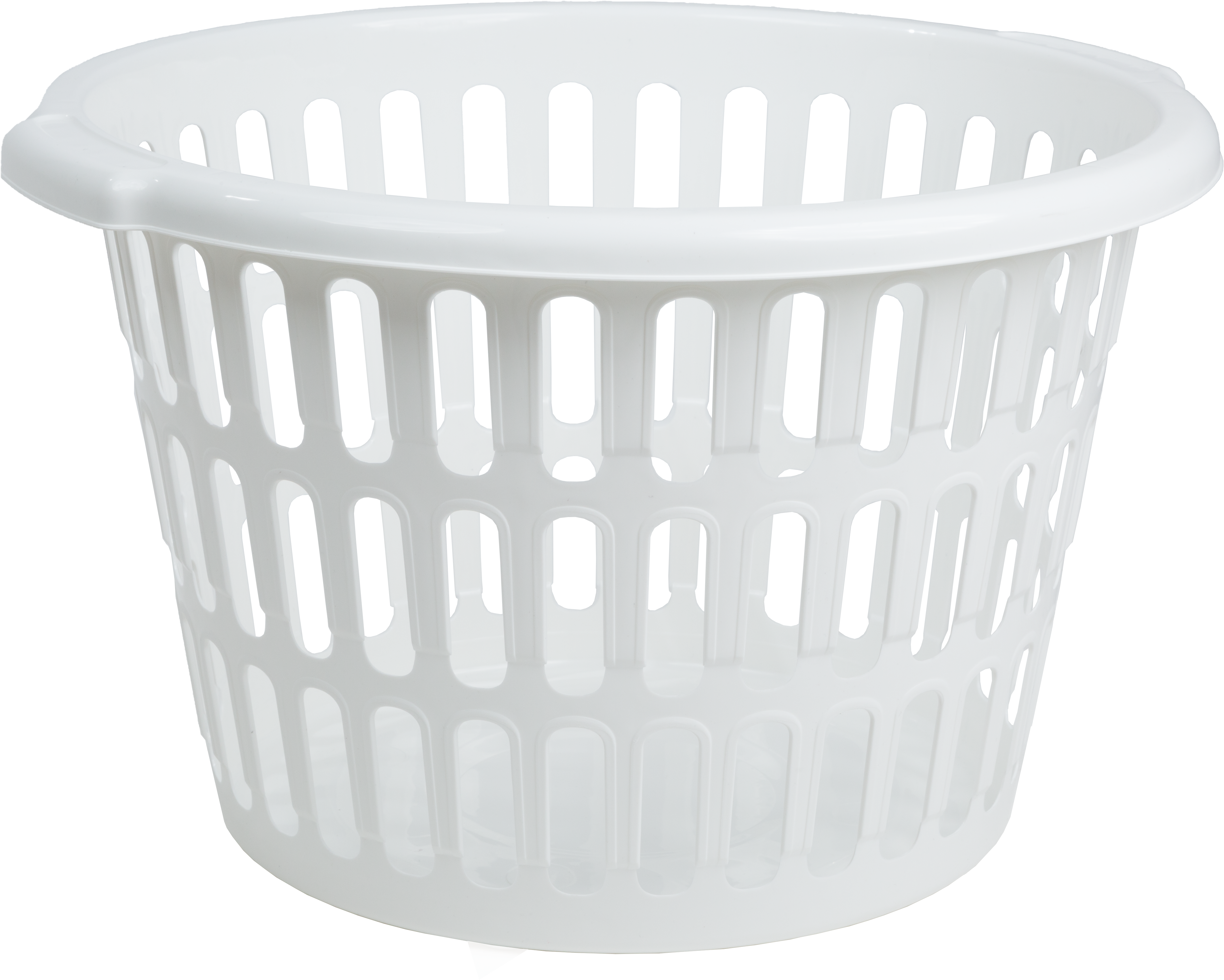 Everyday D538 Round Laundry Basket White Recycled - Storage Basket (4800x3840), Png Download
