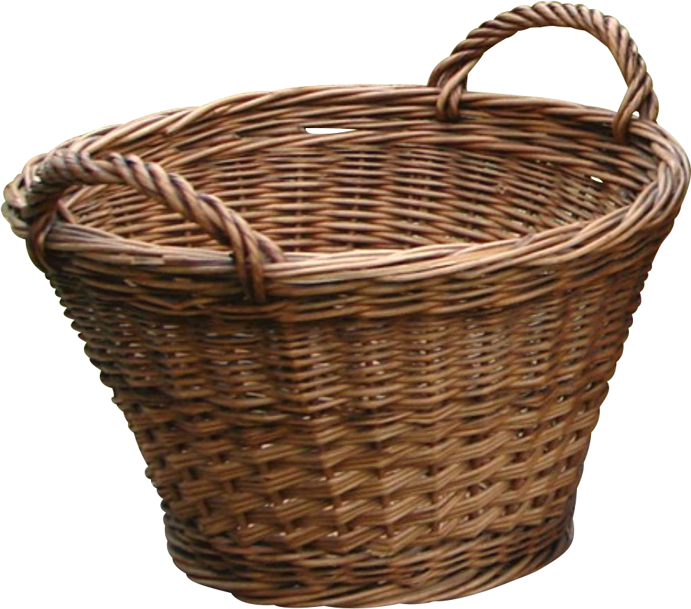 Picnic Baskets Wicker Easter Transprent Png Free - Washing Basket Transparent Background (987x987), Png Download