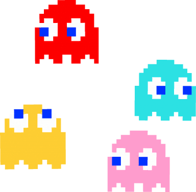 Pac Man Series Super Smash Bros Miiverse - Guggenheim Museum, Bilbao (384x376), Png Download