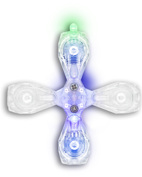 Orbite Illuminated 2 Light - Light (602x908), Png Download