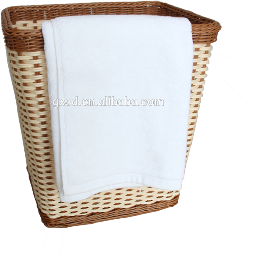 Wholesales Handicraft Laundry Basket Plastic Pe Rattan01 - Wicker (1000x1000), Png Download