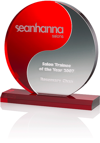 Fire Circle Award - Trophäe Acryl Glas (440x660), Png Download