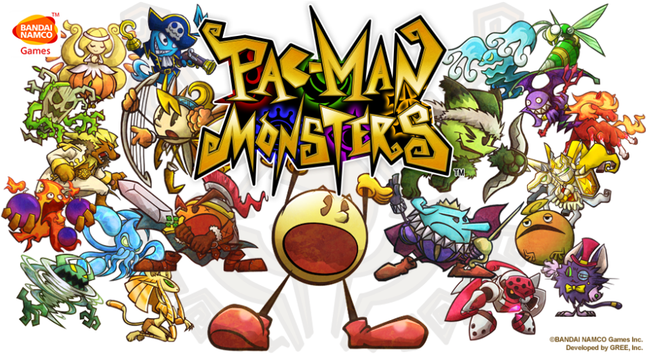 Everyone Loves Pac-man - Pac Man Ghostly Monsters (980x515), Png Download