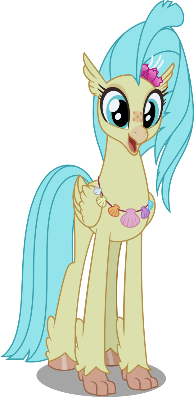 Vector - My Little Pony Princess Skystar (625x1276), Png Download